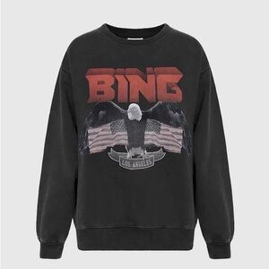 Anine Bing Vintage Eagle Sweatshirt sz Medium
